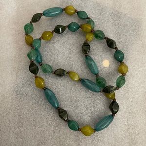 3 for $5 - Green layered necklace